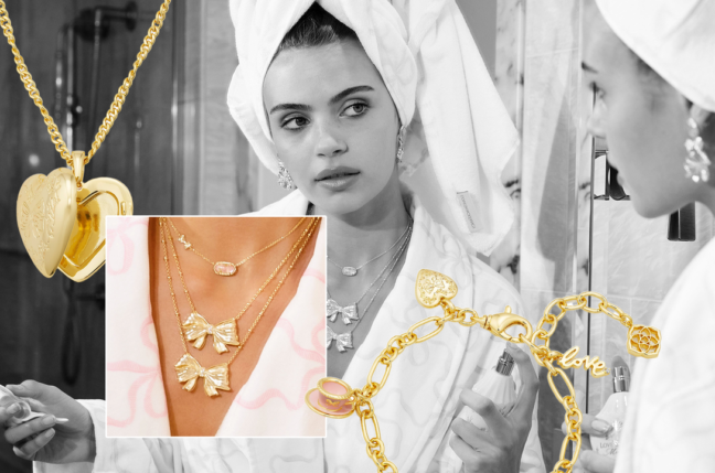 Exquisite Bow-Inspired Jewelry Line by LoveShackFancy and Kendra Scott Unveiled