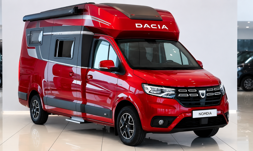 New Dacia Docker Camper Van 2026 Unveiled with Practical Layout and Modern Features
