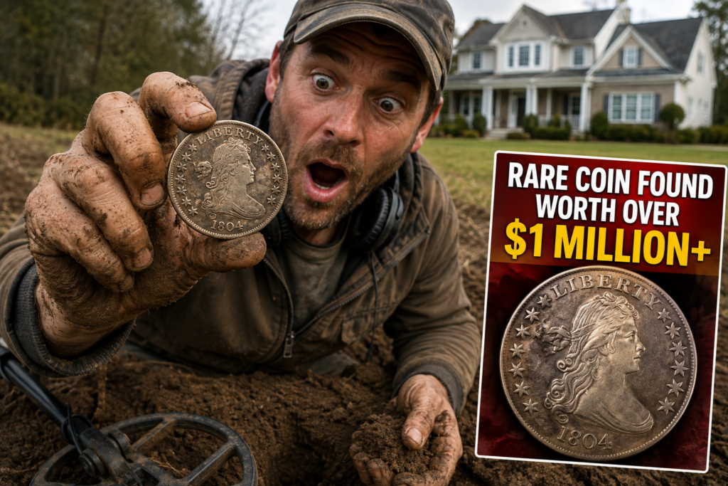 A Metal Detector Hobbyist Found a Coin Buried Under- ground Worth More Than His House