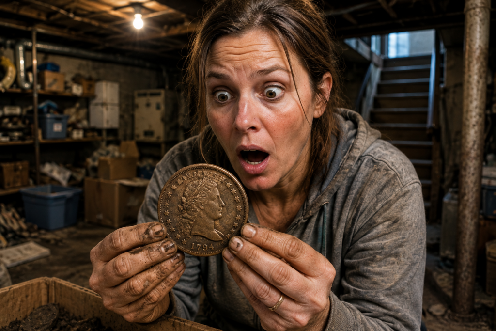 A Mommy Finds a Dirty Old Rare Coin in Her Basement — Worth More Than $25 Million