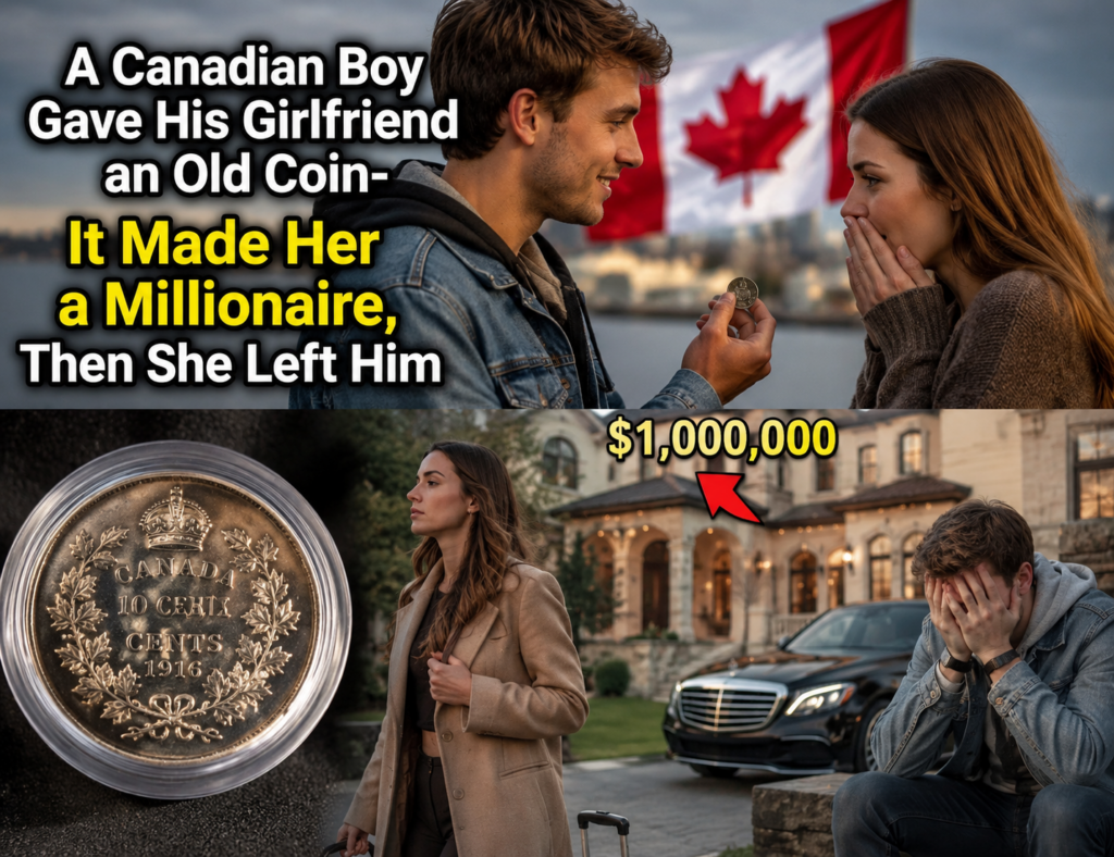 A Canadian Boy Gave His Girlfriend an Old Coin—It Made Her a Millionaire, Then She Left Him
